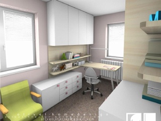 Student room for a girl I-01b